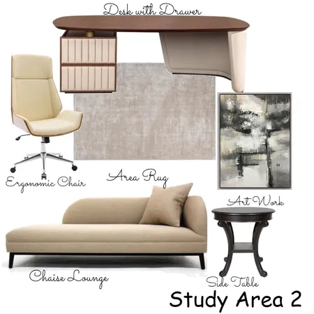 study area 2 Interior Design Mood Board by Oeuvre Designs 2 on Style Sourcebook