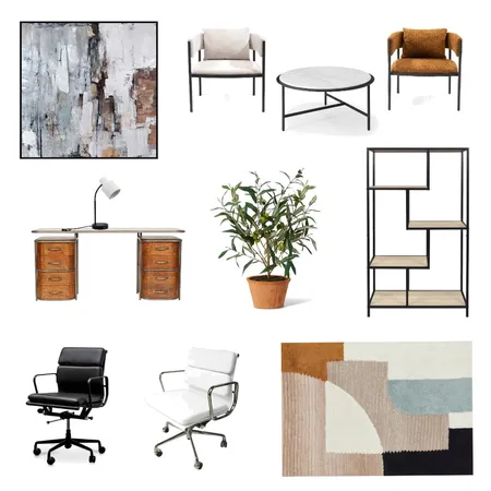 Office Interior Design Mood Board by Brenda Malcolm on Style Sourcebook