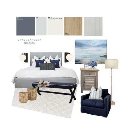 Moody Bedroom Interior Design Mood Board by GraceLangleyInteriors on Style Sourcebook