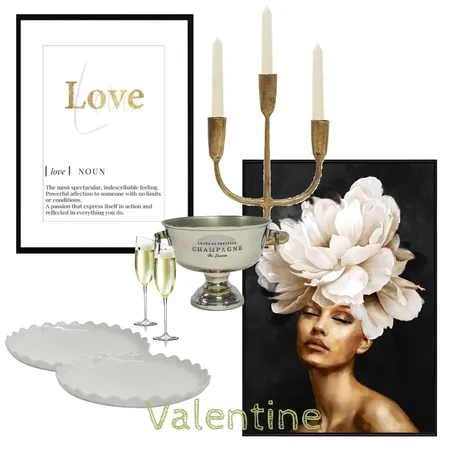 Valentine Interior Design Mood Board by LaraFernz on Style Sourcebook