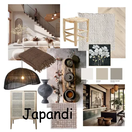 Japandi Moodboard Interior Design Mood Board by Sandy Benbow on Style Sourcebook