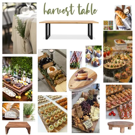 harvest table Interior Design Mood Board by leighharty on Style Sourcebook