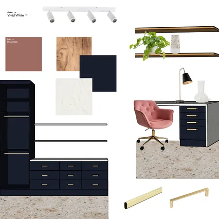 Workspace and Storage Area Interior Design Mood Board by KS Creative on Style Sourcebook