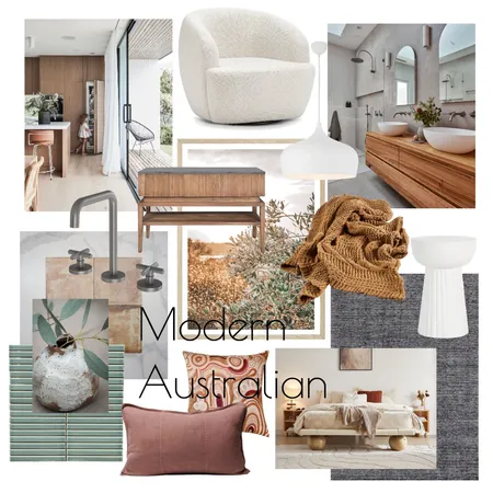 Modern Australian Moodboard Interior Design Mood Board by Sandy Benbow on Style Sourcebook