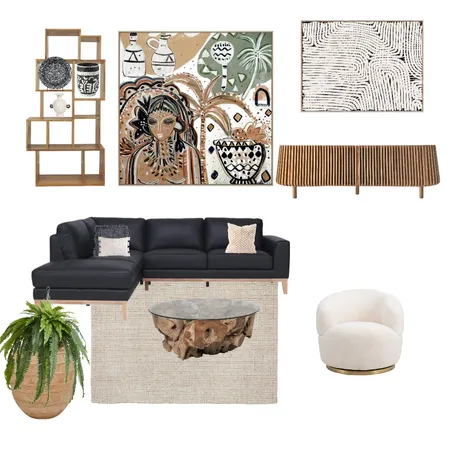 Tribal with Root Table Interior Design Mood Board by Carmen P on Style Sourcebook