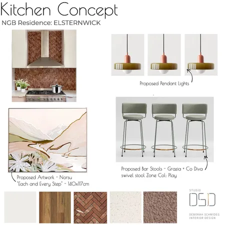 NGB Residence Kitchen Interior Design Mood Board by Debschmideg on Style Sourcebook