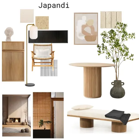 Japandi Interior Design Mood Board by Near saints. on Style Sourcebook