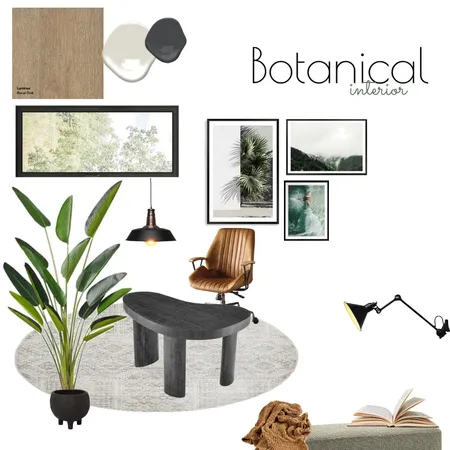 MYSA Botanical Office Interior Design Mood Board by MYSA on Style Sourcebook