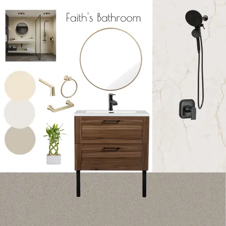 Faith's Bathroom Interior Design Mood Board by TokyoLise on Style Sourcebook