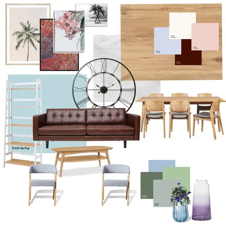 Personal Living/Dining Interior Design Mood Board by Organisation in Design on Style Sourcebook
