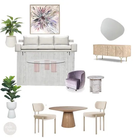 Claremont - Lilac Scheme Interior Design Mood Board by indehaus on Style Sourcebook