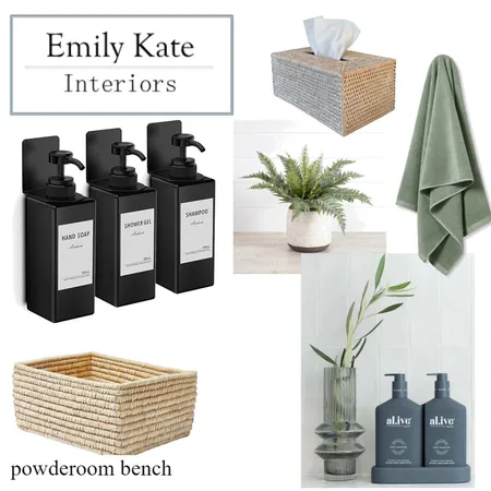 Melinda Bathrooms & powerderoom Interior Design Mood Board by EmilyKateInteriors on Style Sourcebook