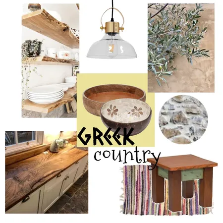 greek country Interior Design Mood Board by melanie wen on Style Sourcebook