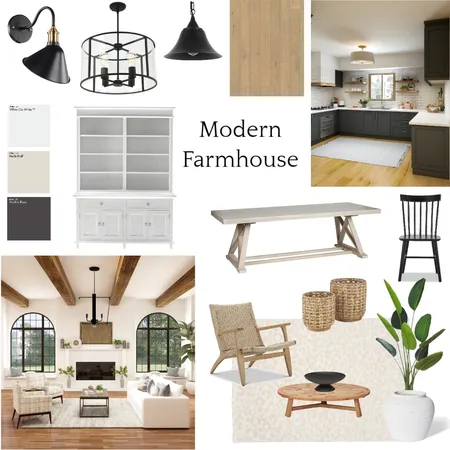 Modern Farmhouse mood board Interior Design Mood Board by kc_rhp on Style Sourcebook