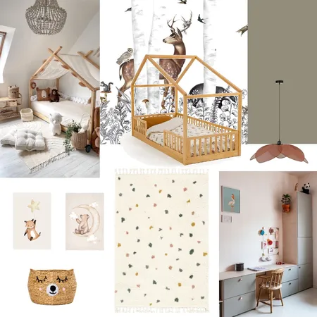 Chambre 1 Raspail Interior Design Mood Board by tidiora on Style Sourcebook