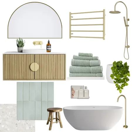 Bathroom - Coastal Property Scheme Interior Design Mood Board by KrystalP on Style Sourcebook