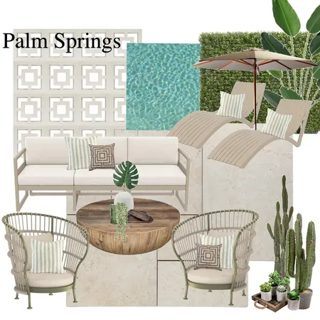 Palm Springs Interior Design Mood Board by Katelyn Scanlan on Style Sourcebook
