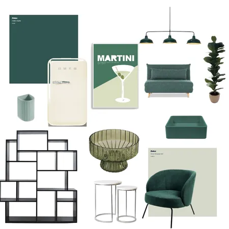 green Interior Design Mood Board by Abbey Payet on Style Sourcebook