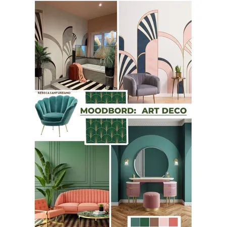 Art deco INTERIOR STYLE Interior Design Mood Board by PICASSA INTERIOR DESIGN INSPIRATIONS on Style Sourcebook