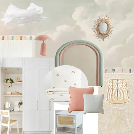 Girl 4 years, pink tye dye, ombre Interior Design Mood Board by VanessaAdamson on Style Sourcebook