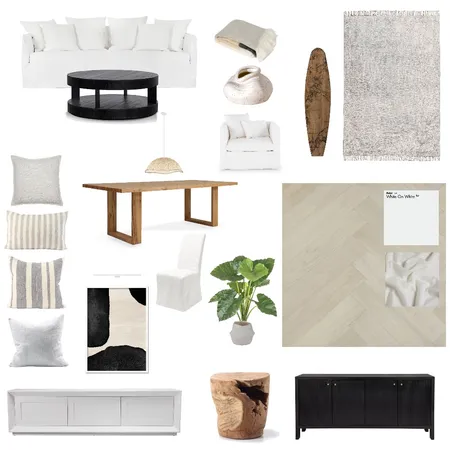 Activity 6: Creating your interior scheme - Living/Dining Interior Design Mood Board by Jennifer Kapur on Style Sourcebook