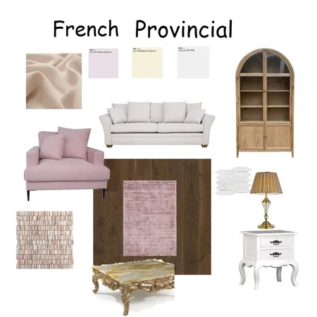 French Provincial Interior Design Mood Board by KooistraDesign on Style Sourcebook