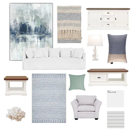 Hamptons Interior Design Mood Board by gracedias on Style Sourcebook