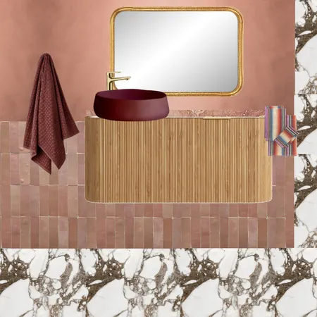 Bath - Rust & Marble Interior Design Mood Board by dl2407 on Style Sourcebook