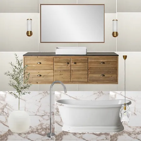 Flottman Main Bath Interior Design Mood Board by shannenlloyd on Style Sourcebook