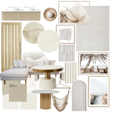 Neutral Interior Design Mood Board by Natalie Sara Designs on Style Sourcebook