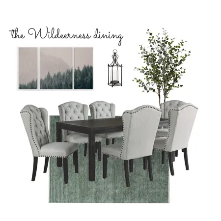 The Wilderness Dining Interior Design Mood Board by creative grace interiors on Style Sourcebook