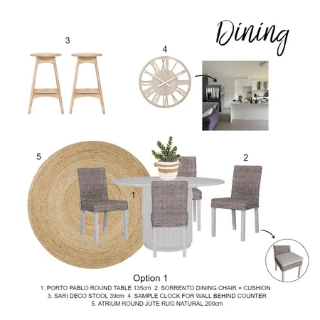 John Clifford Dining Round by Isa Interior Design Mood Board by Oz Design on Style Sourcebook