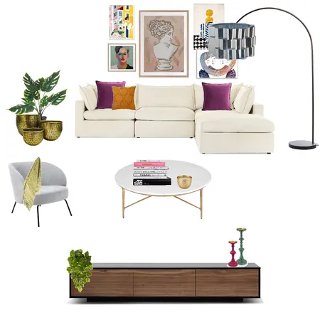 Apartment Living Room Interior Design Mood Board by tfloresqui on Style Sourcebook
