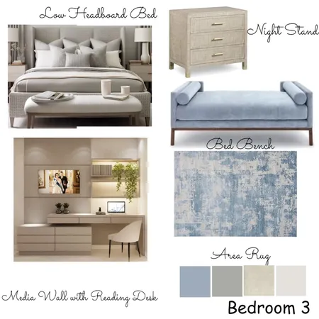 bedroom 3 Interior Design Mood Board by Oeuvre Designs 2 on Style Sourcebook