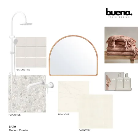 Bath - Modern Coastal Interior Design Mood Board by Buena Vista Design on Style Sourcebook