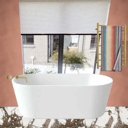 Terracotta Bathroom Interior Design Mood Board by dl2407 on Style Sourcebook
