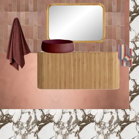 Bath - Rust & Marble Interior Design Mood Board by dl2407 on Style Sourcebook