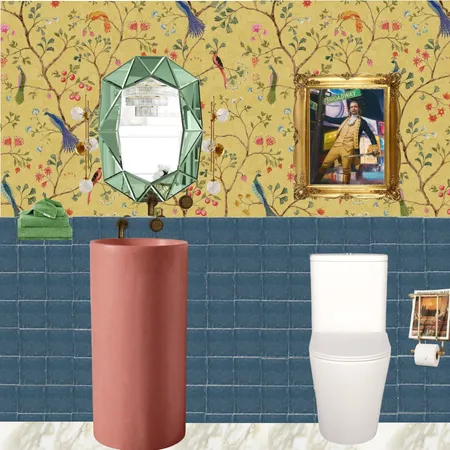 Powder Room Updates 8 Interior Design Mood Board by dl2407 on Style Sourcebook