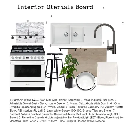 Kitchen/Dining Materials Board Interior Design Mood Board by jess2530 on Style Sourcebook