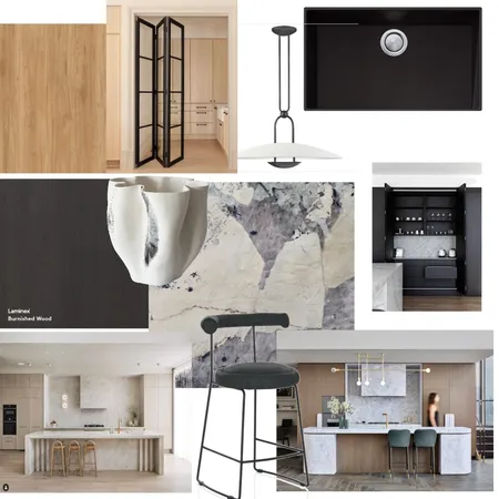 Moody Kitchen Interior Design Mood Board by Bren on Style Sourcebook