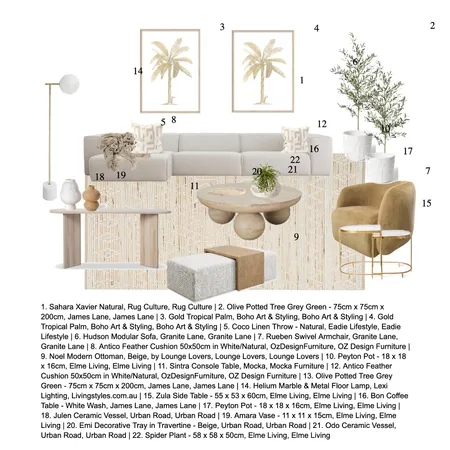 Beige Board for portfolio Interior Design Mood Board by Christina Gomersall on Style Sourcebook