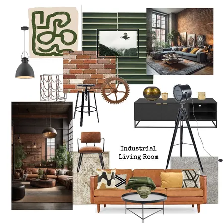 Industrial - 2 Interior Design Mood Board by irisdeconinck on Style Sourcebook