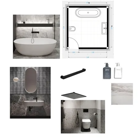 حمام Interior Design Mood Board by Amol on Style Sourcebook