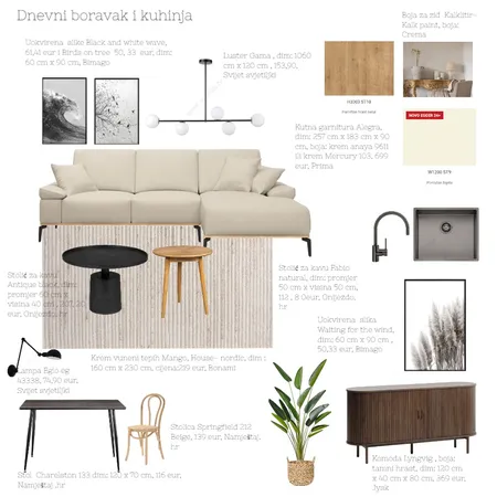 Tramontana dnevni Interior Design Mood Board by acikovic on Style Sourcebook