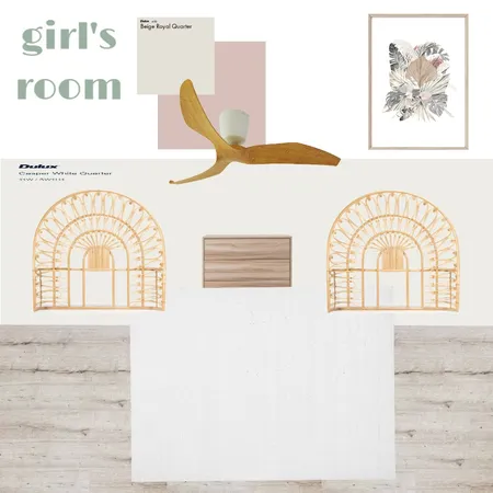 girls bedroom Interior Design Mood Board by anati on Style Sourcebook