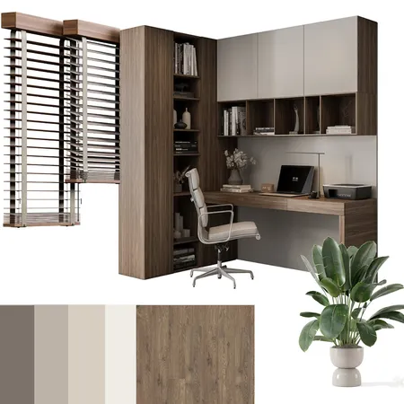кабинет Interior Design Mood Board by Katuscha on Style Sourcebook