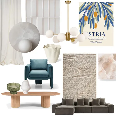 Living room Interior Design Mood Board by serena bi on Style Sourcebook
