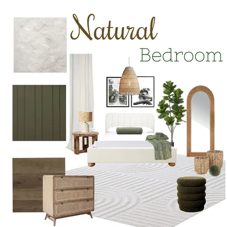 Natural Bedroom Interior Design Mood Board by DanielaPeralta on Style Sourcebook