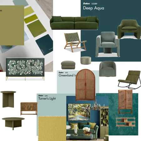 green 3 Interior Design Mood Board by icydora on Style Sourcebook