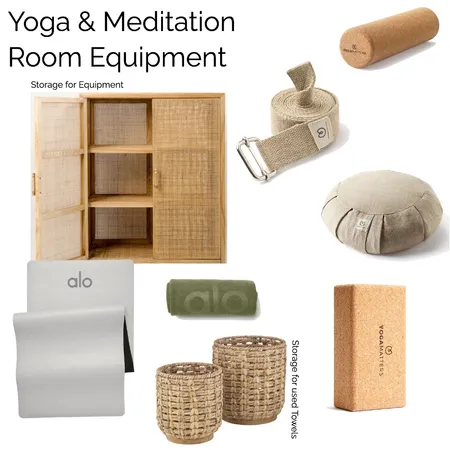 Yoga & Meditation Room Equipment Interior Design Mood Board by Maria Jose on Style Sourcebook
